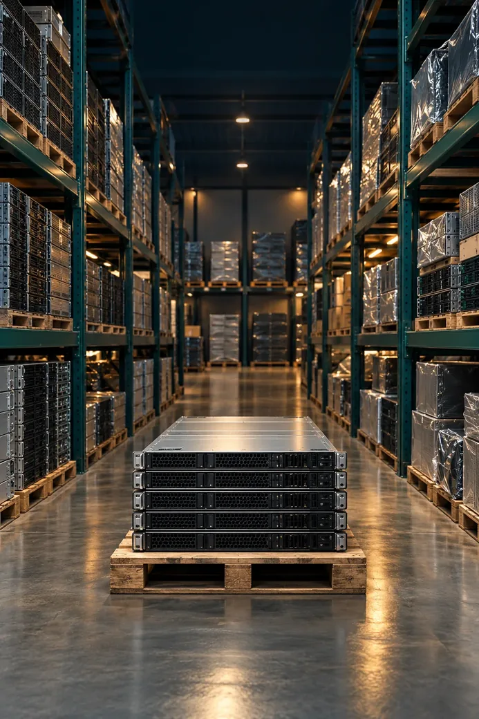 Illustration of equipment and inventory supply
