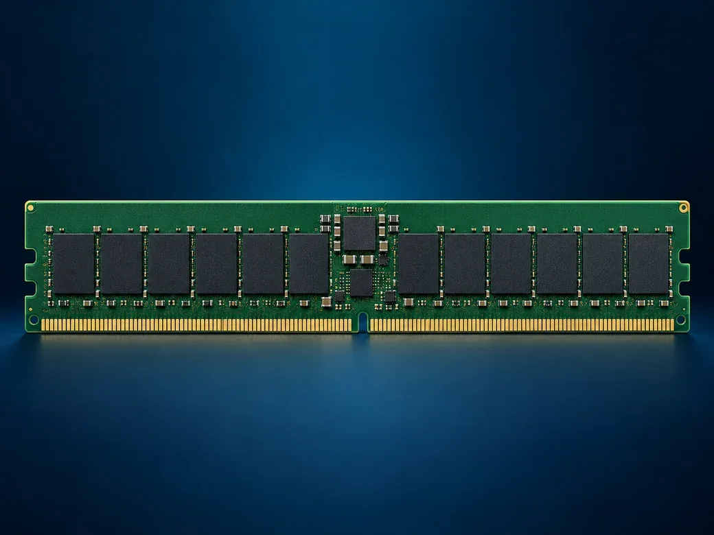 Illustration of DDR5 Server Memory